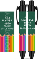 Teacher & School - Sublimation Pen Wrap