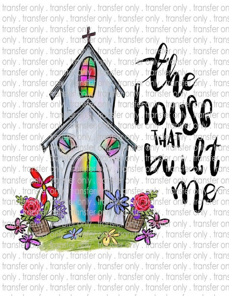 The House that Built Me - Waterslide, Sublimation Transfers