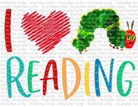 School Love Reading - Waterslide, Sublimation Transfers