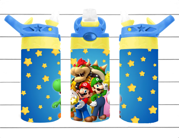 Video Game Character - 12 oz Tumbler Wrap Sublimation Transfers