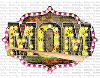 Softball Mom - Waterslide, Sublimation Transfers