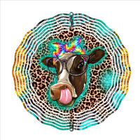 Sassy Cow - Wind Spinner - Sublimation Transfers