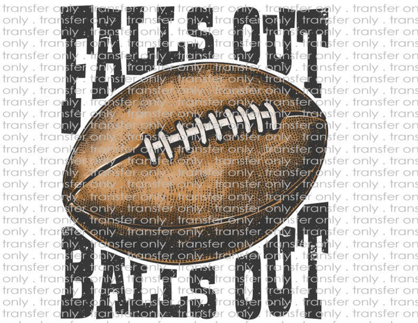 Falls Out Balls Out - Waterslide, Sublimation Transfers