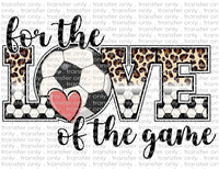 For the Love of the Game - Waterslide, Sublimation Transfers