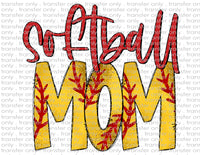 Softball Mom - Waterslide, Sublimation Transfers