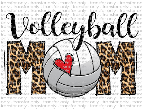 Volleyball Mom  - Waterslide, Sublimation Transfers
