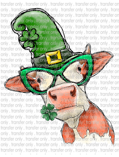 Lucky Irish Cow - Waterslide, Sublimation Transfers