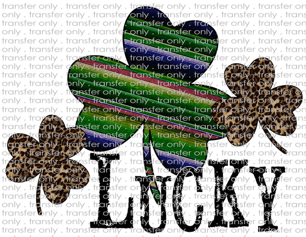 Lucky - Waterslide, Sublimation Transfers