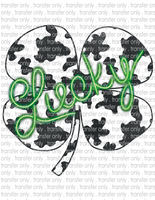 Lucky Clover - Waterslide, Sublimation Transfers