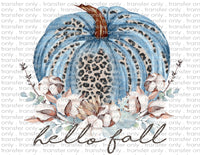 Hello Fall - Waterslide, Sublimation Transfers