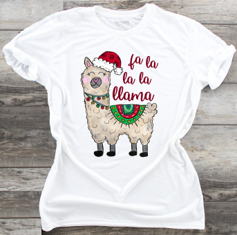 Fa La La Llama - PNG Printing Design