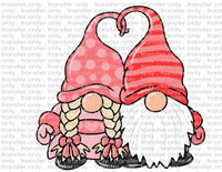 Gnome Couple - Waterslide, Sublimation Transfers