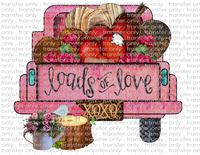 Love Vintage Truck - Waterslide, Sublimation Transfers