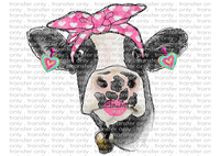 Valentine's Love Cow - Waterslide, Sublimation Transfers