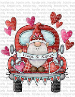 Happy Valentine's Day Gnomes - Waterslide, Sublimation Transfers