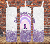 Cystic Fibrosis Awareness - Tumbler Wrap Vinyl Transfers