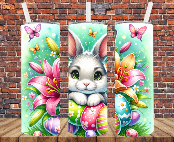 Easter Bunny - Tumbler Wrap - Sublimation Transfers