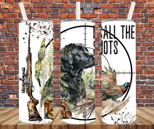 I Call The Shots - Tumbler Wrap Sublimation Transfers