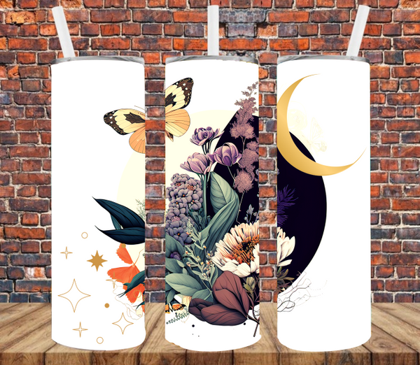 Mystical Moon - Tumbler Wrap Sublimation Transfers