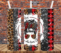 Just a Girl Who Loves Christmas - Tumbler Wrap Sublimation Transfers