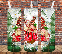 Christmas Gnomes - Tumbler Wrap Vinyl Transfers