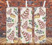 Tis The Season Snack Cakes - Tumbler Wrap Vinyl Transfers