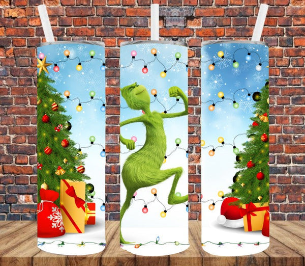 Green Christmas Movie - Tumbler Wrap Vinyl Transfers