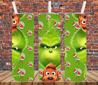 Green Christmas Movie - Tumbler Wrap Vinyl Transfers