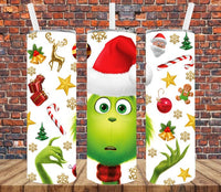 Green Christmas Movie - Tumbler Wrap Vinyl Transfers