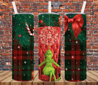 Green Christmas Movie - Tumbler Wrap Vinyl Transfers