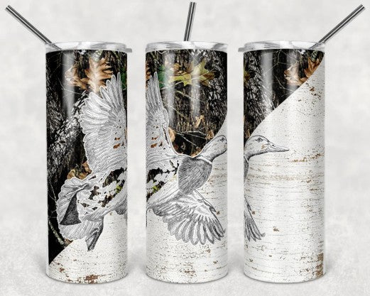 Duck Hunting - Tumbler Wrap Vinyl Transfers