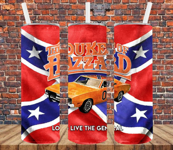 Dukes of Hazzard - Tumbler Wrap Vinyl Transfers