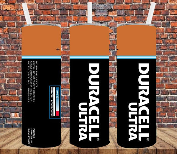 Battery - Tumbler Wrap Sublimation Transfers