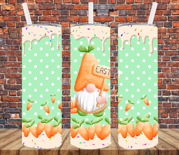 Easter Gnome Bunny - Tumbler Wrap Sublimation Transfers