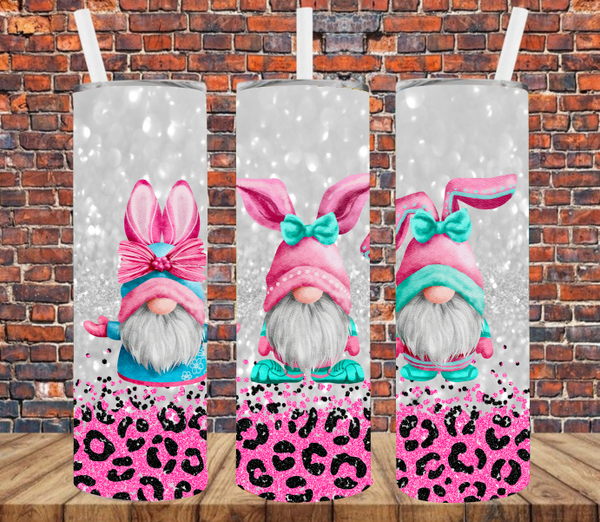 Easter Bunny Gnomes - Tumbler Wrap Sublimation Transfers