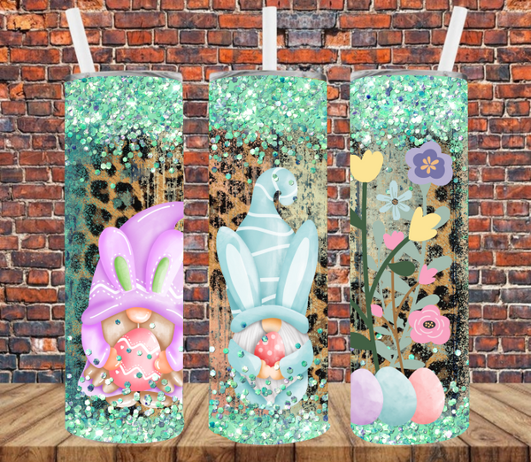Easter Gnomes - Tumbler Wrap Sublimation Transfers