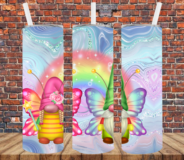 Fairy Gnomes - Tumbler Wrap Sublimation Transfers