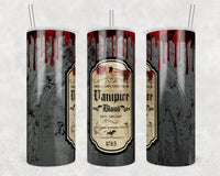 Vampire Blood - Tumbler Wrap Vinyl Transfers