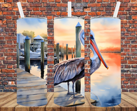 Sunset - Tumbler Wrap - Sublimation Transfers