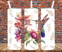 Hummingbird - Tumbler Wrap Sublimation Transfers