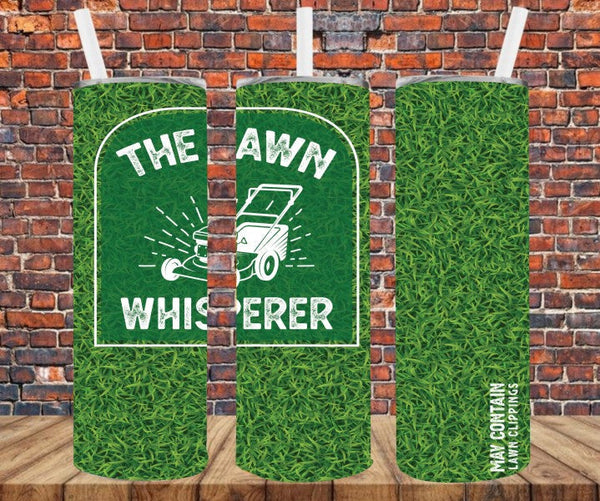 The Lawn Whisperer - Tumbler Wrap Sublimation Transfers