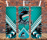 Pro Team Baseball - Tumbler Wrap Sublimation Transfers