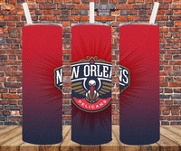 New Orleans - Tumbler Wrap - Sublimation Transfers