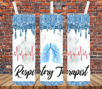 Respiratory Therapist - Tumbler Wrap Vinyl Transfers