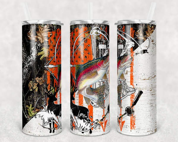 Hunting & Fishing - Tumbler Wrap Vinyl Transfers