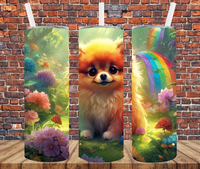 Pomeranian - Tumbler Wrap Sublimation Transfers