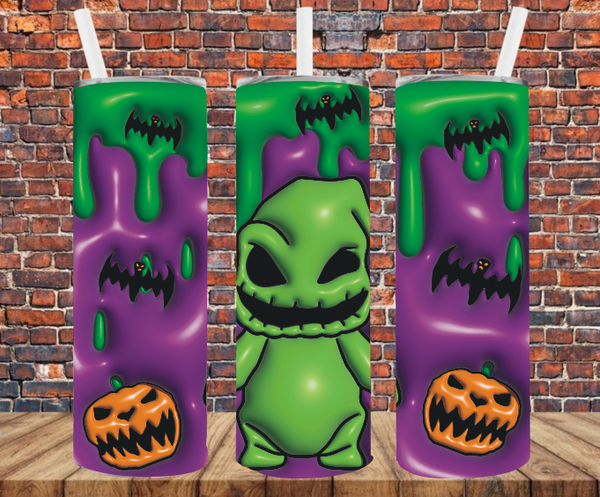 Puff Halloween - Tumbler Wrap - Sublimation Transfers