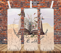 Consider How the Wildflowers Grow - Tumbler Wrap Sublimation Transfers