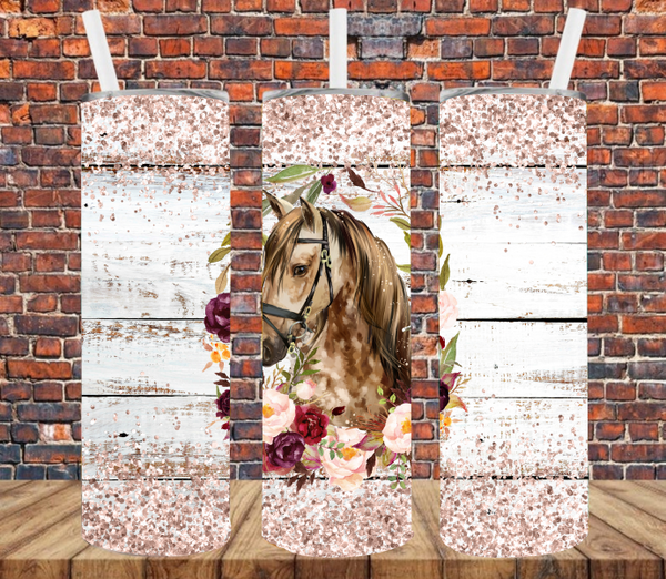 Country Horse - Tumbler Wrap Vinyl Transfers