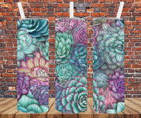 Cactus - Tumbler Wrap Sublimation Transfers